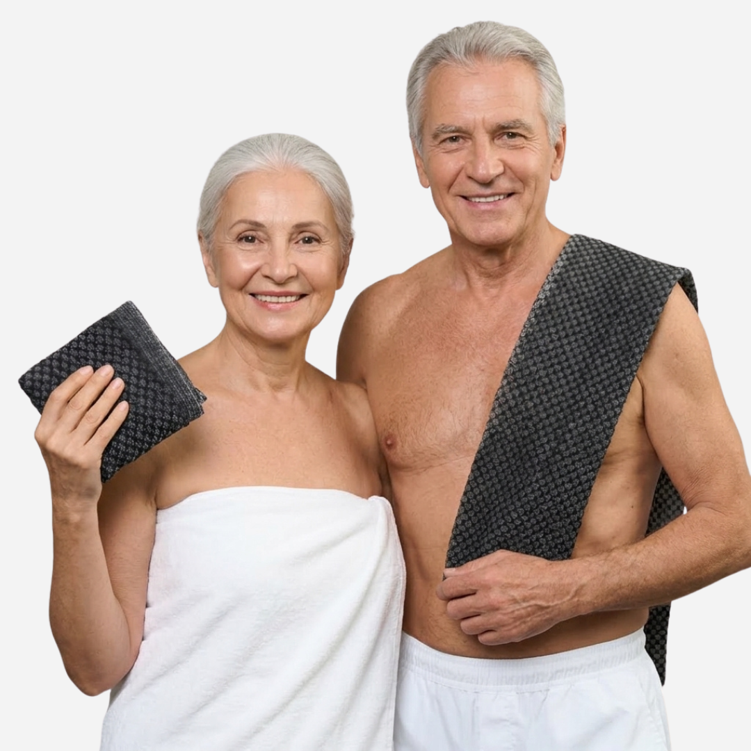 Toshi™ Antibacterial Exfoliating Shower Towel