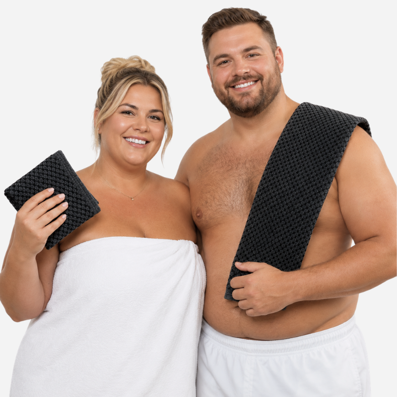 Toshi™ Antibacterial Exfoliating Towel