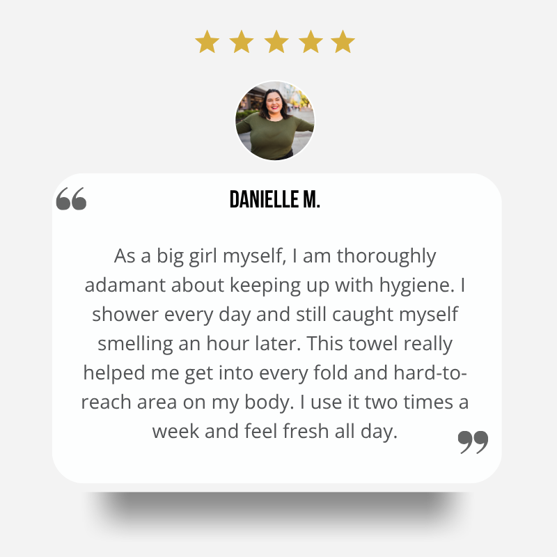 Toshi™ Antibacterial Exfoliating Shower Towel
