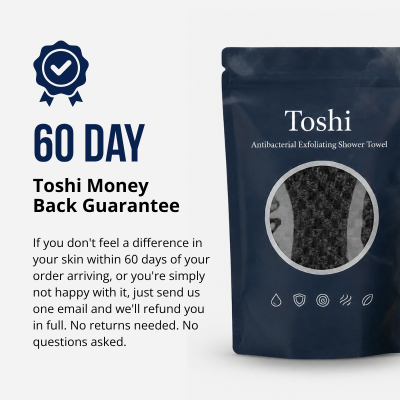 Toshi™ Japanese Exfoliating Shower Towel