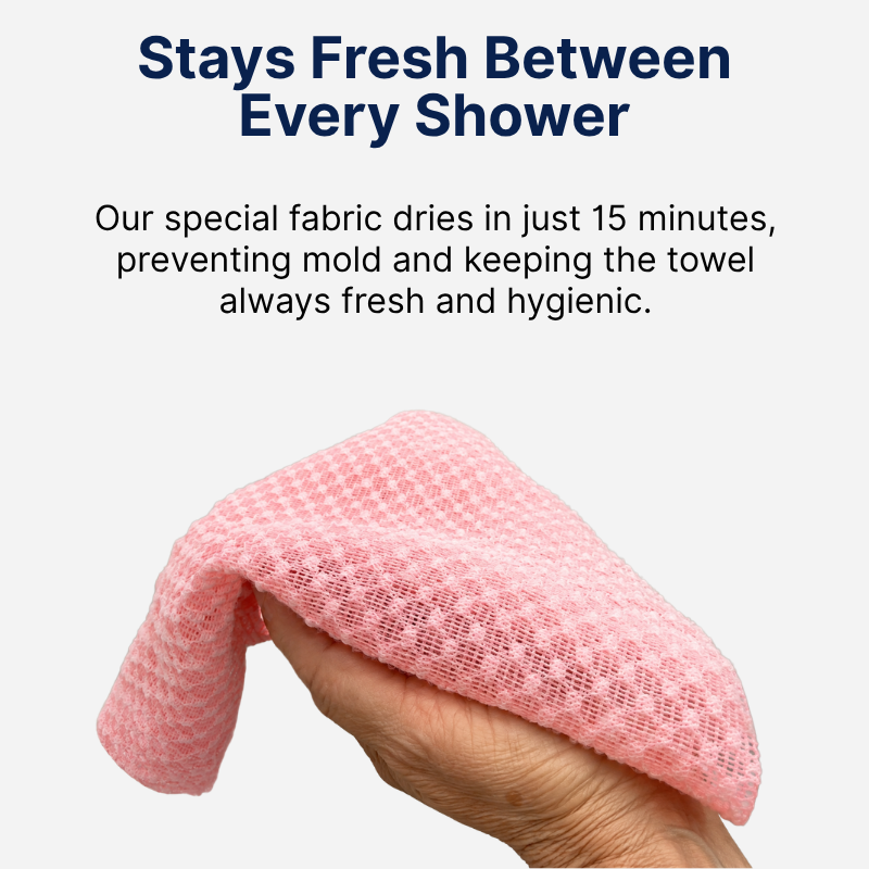 Toshi™ Japanese Exfoliating Shower Towel